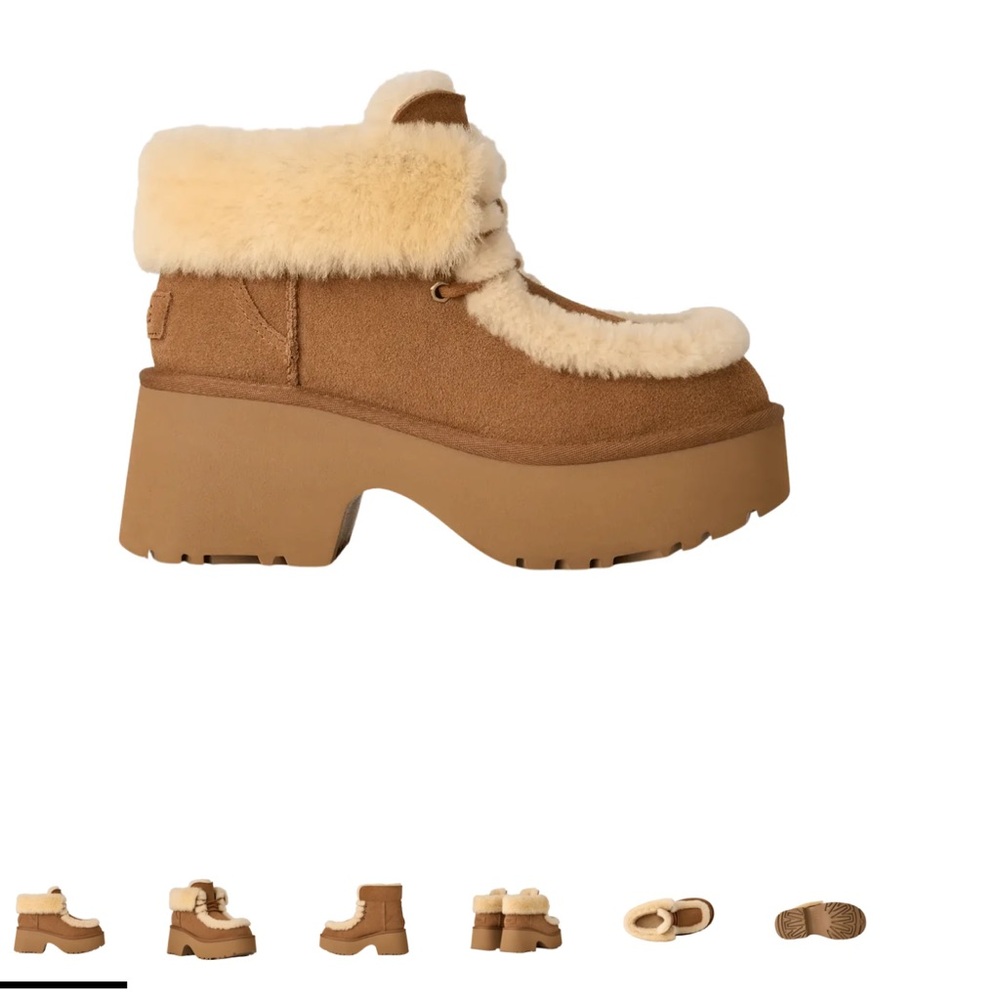 Womens Ugg Esmee Lace up. Size 8. New